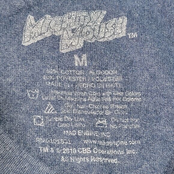 Mighty Mouse Graphic SS Tee Navy Blue - Size Medium - Picture 4 of 4